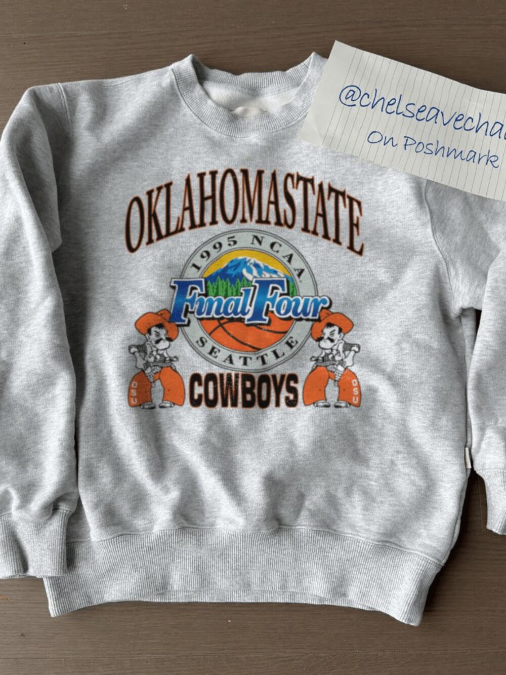 Vintage Oklahoma State Cowboys Football Sweatshirt, Oklahoma State University